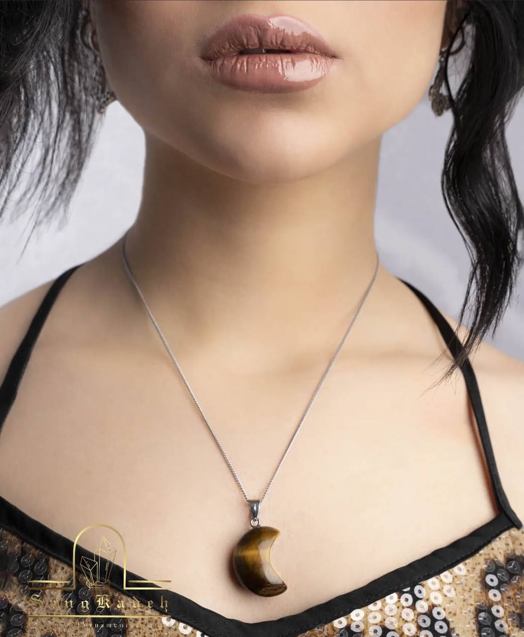 گردبند چشم ببر زنانه